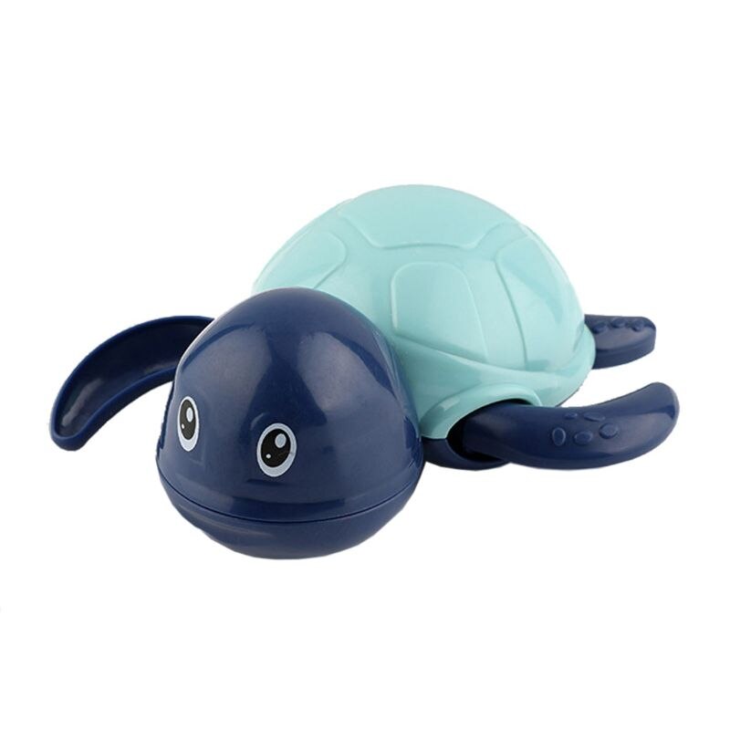Baby flydende bad termometer spædbarn svømme skildpadde urværk børn strand bad legetøj  p31b: Blå