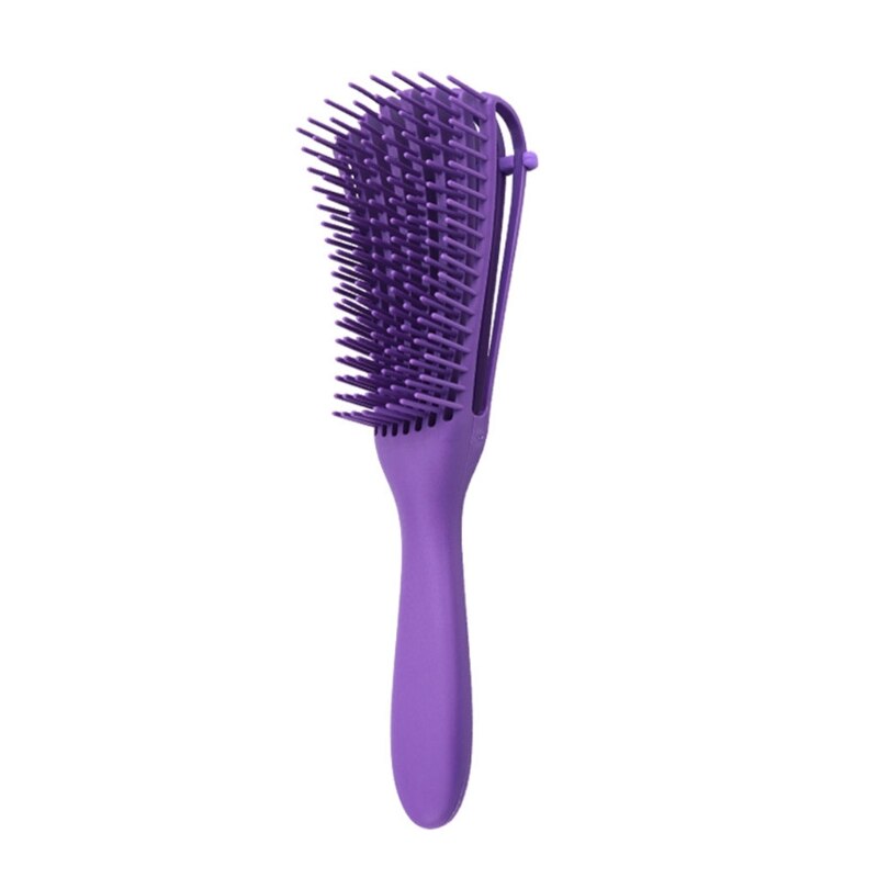 Detangling Brush Detangler Brush Hair Brush Comb for Natural Curly Thick Hair: Purple