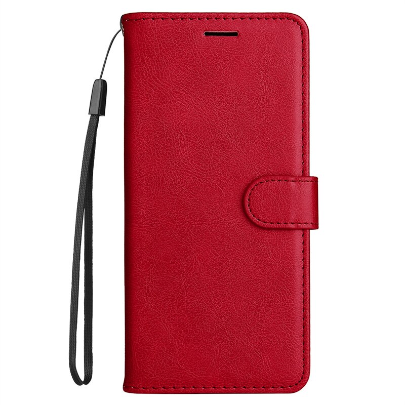 Dla Google Pixel 6A stojak na obudowę portfel Coque dla Google Pixel 6a 6 a pokrywa Pixel6A Pixel6 6Pro etui na karty etui na futerał: Pixel 6 Pro / Czerwony