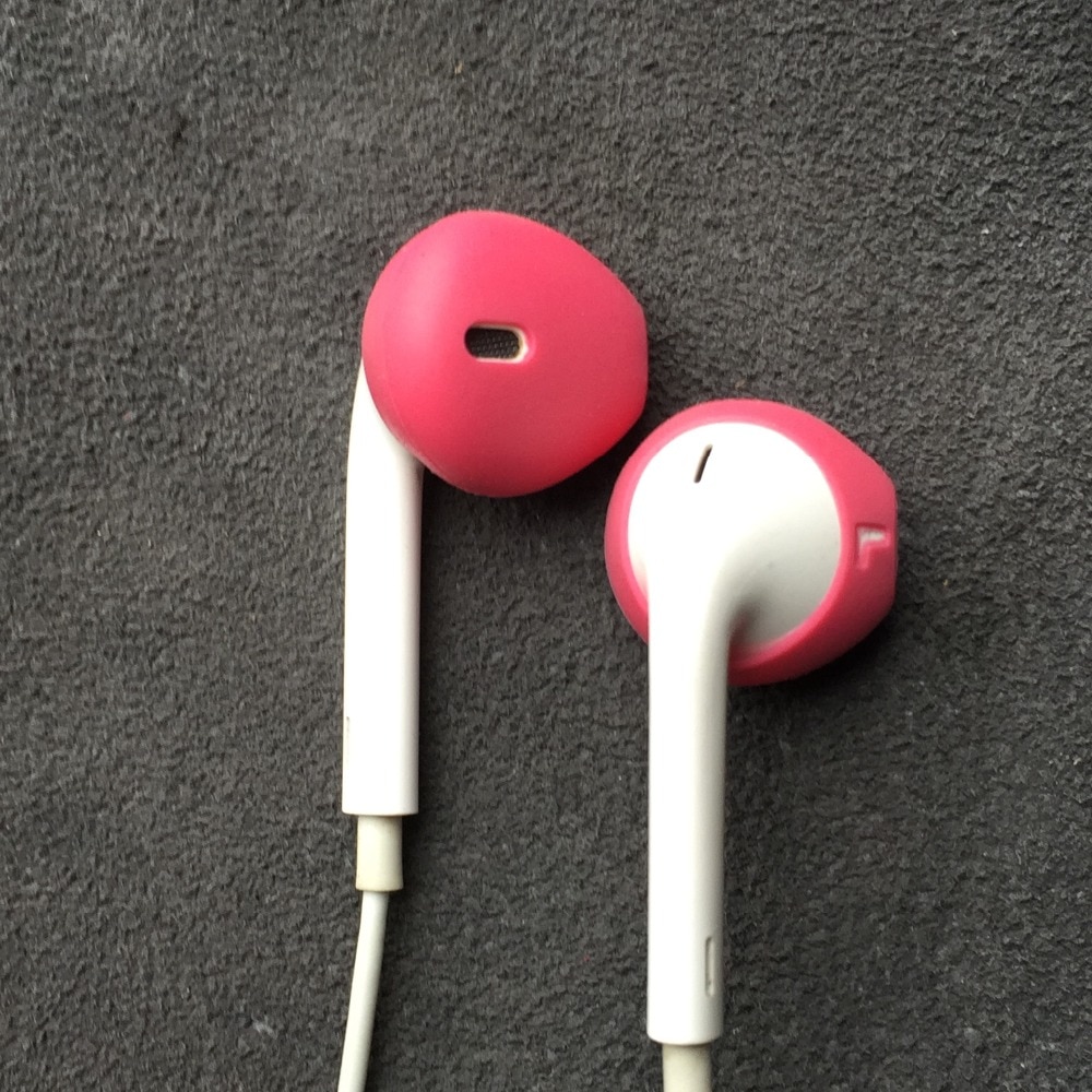 Øreputer til ørepropper deksler iphone 6 7 8 Plus x xsmax øretelefonpute airpods etui ørepropper silikon ørepropper ørepropper