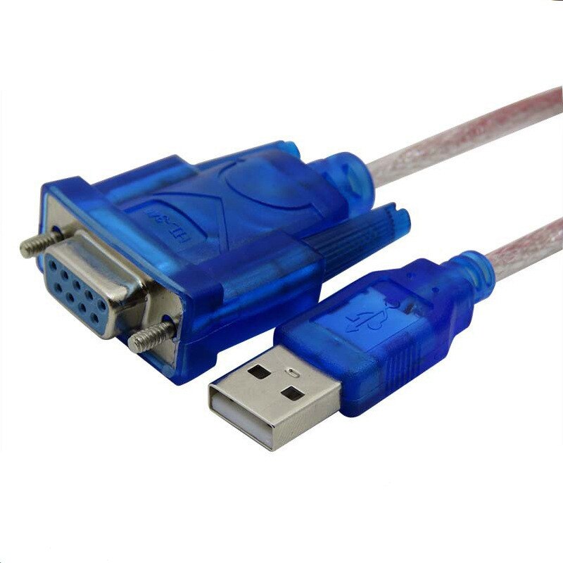 AKYGA USB-auf-RS232 Adapterkabel – 1 M, USB A Auf DB9 (9-polig) | Für Serielle Geräte Wie Scanner, Modems & Industrieanwendungen
