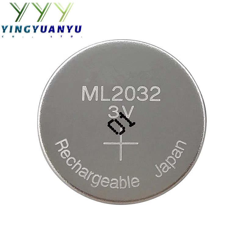 Original 100% 5-10Pcs/lot 3V 2032 ML2032 Rechargeable Batteries