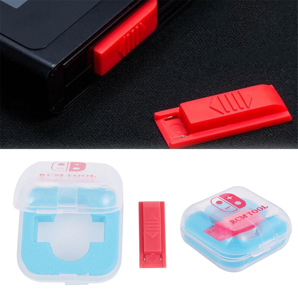 RCM Jig RCM Clip for Nintendo Switch Short Circuit Tool for Recovery Mode Red Electronic Machine Accessories