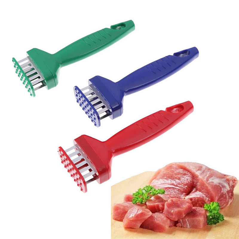 Aguja para tender carne, utensilio de cocina de acero inoxidable, utensilio para barbacoa
