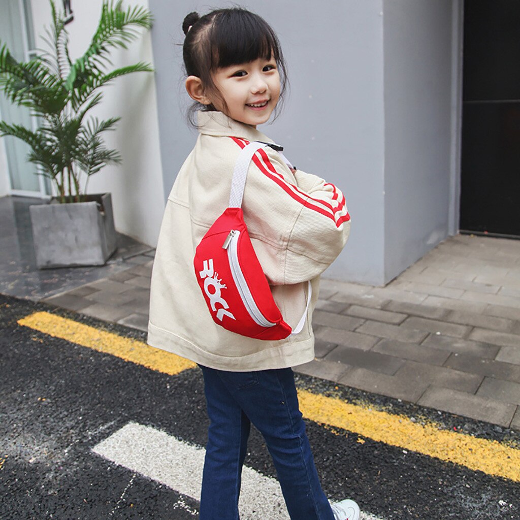 Sac De taille pour enfants aelglacial sac De poitrine fille mignon dessin animé une épaule sac De messager Bolso De La Cintura De La Muchacha