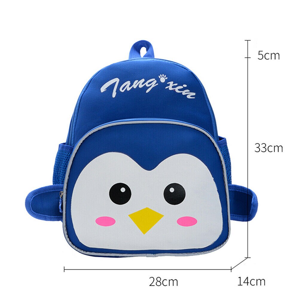 Cute toddler kid girl school bag cartoon animal mini backpack nylon baby kindergarten backpack