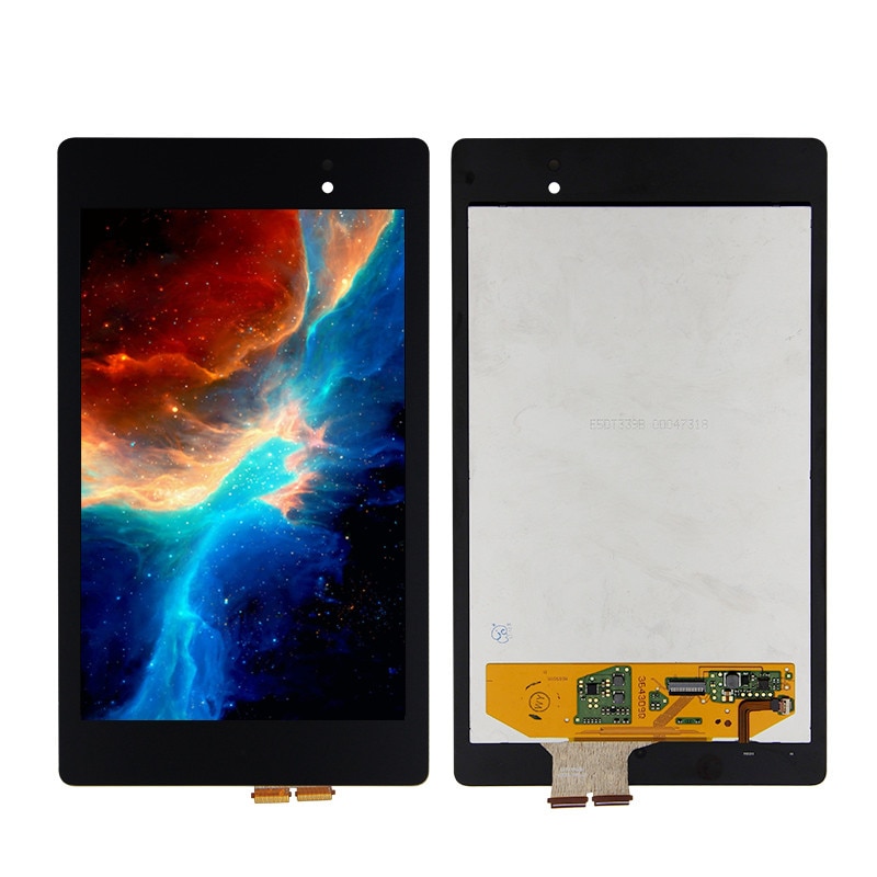 Voor ASUS Google Nexus 7 2nd ME571 ME571KL lcd-scherm touch screen Panel digitizer vergadering met gratis tool