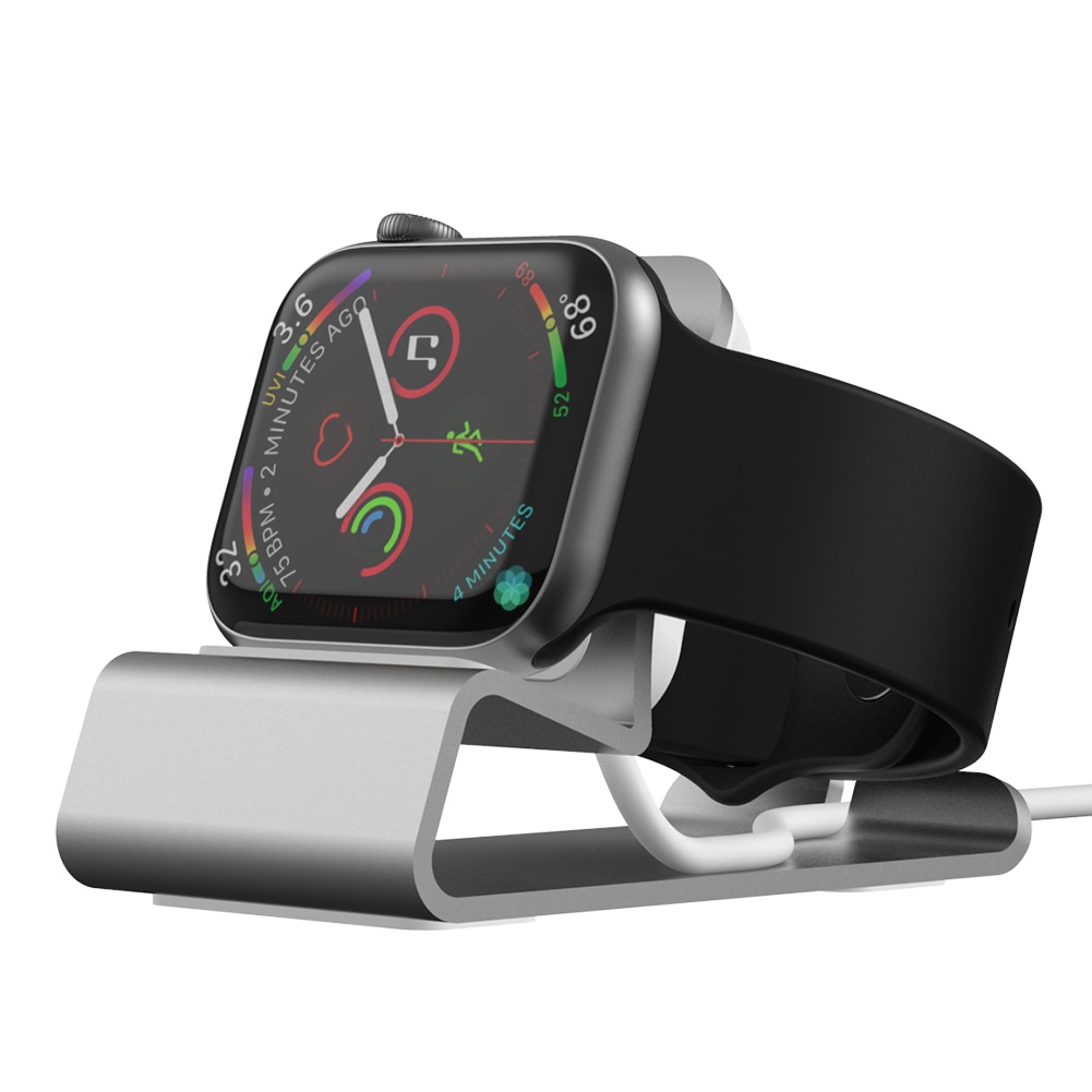 Aluminium Alloy Charging Stand for Apple Watch Series 5/4/3/2/1 38 42 40 44mm Desktop Holder Bracket Charger Dock Station