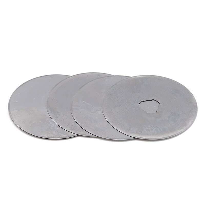 Round Cutting Piece Cutting Paper Cloth Leather Rotating Wheel Cloth Blade Leather Craft Fabric Cutting Tool: 45mm-5pc