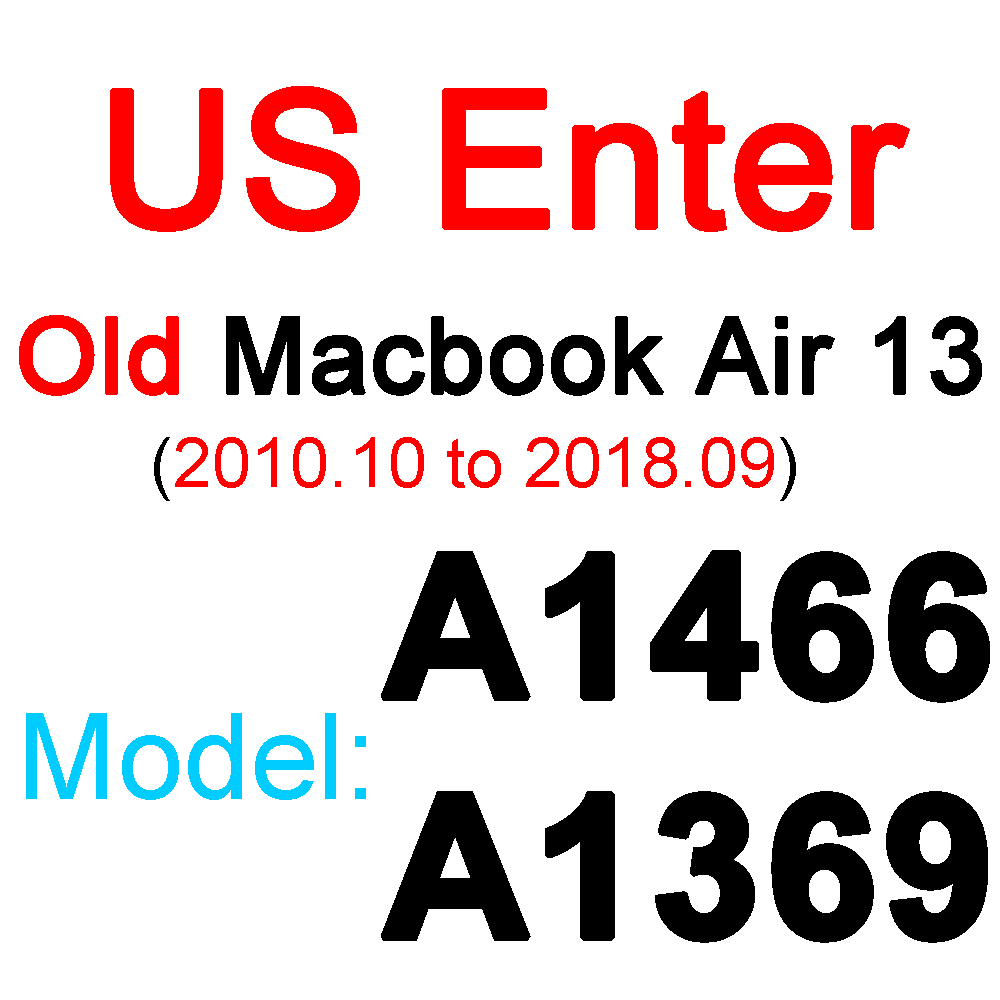 Klawiatura pokrywa dla Macbook Air 13 11 Pro 13 15 16 17 12 dotykowy TPU silikonowy Protector Film wyczyść ue usa A2251 A2289 A2141 2020: US Old Air 13