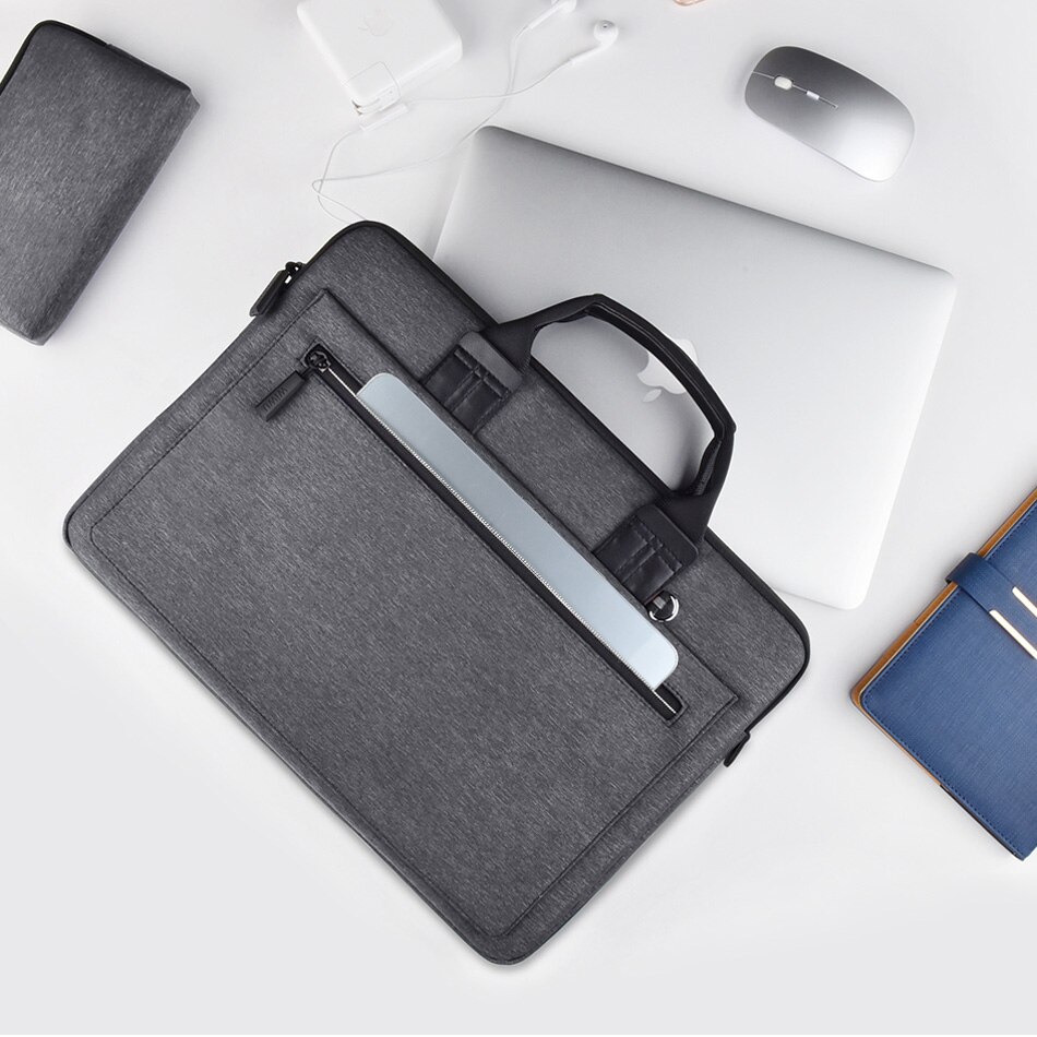 Estuche para ordenador portátil WIWU para MacBook Air 13 estuche Pro 13 15 16 para mujer, bolsa para portátil de 14 pulgadas, bolsa impermeable para ordenador portátil 15,6