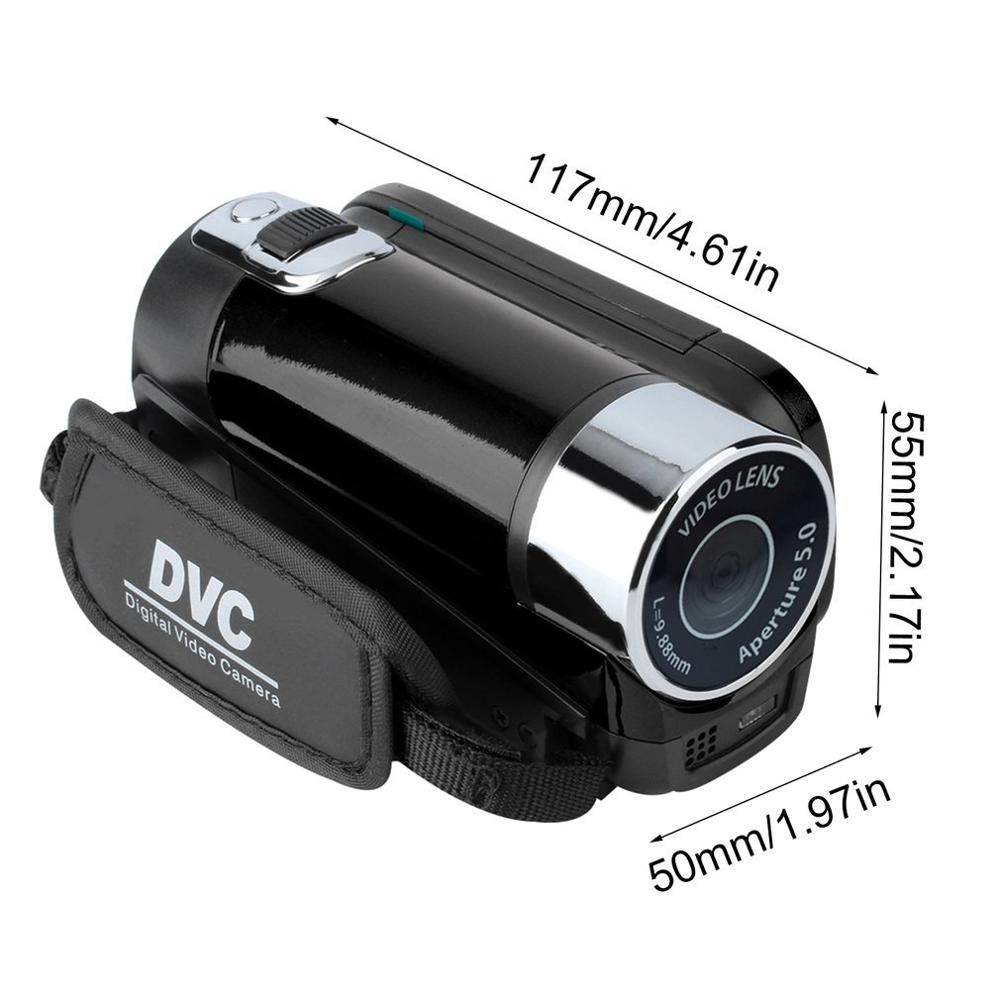 Mini Portable 2.7 Inch Digital Video Camera Camcorder TFT LCD Screen Full HD 16x Zoom DV Camera COMS Video Recoding