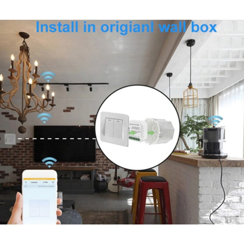 Tuya ZigBee Dimmer Module Light Switch Module Light Control APP Remote Control Intelligent Home Voice Control