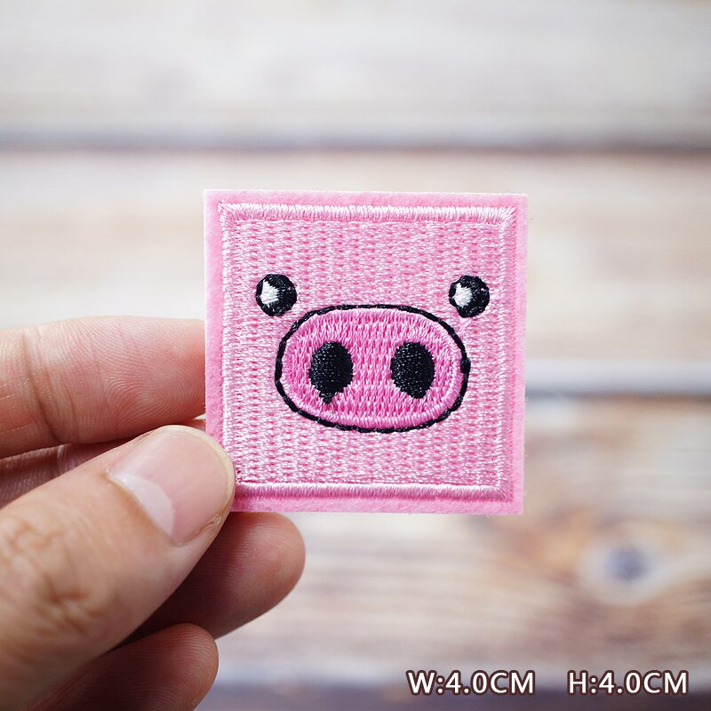 Patchs brodés HELLO HEART Cactus pour T-Shirt, autocollants pour vêtements et Jeans, Badges, BOOM, fille folle: 10