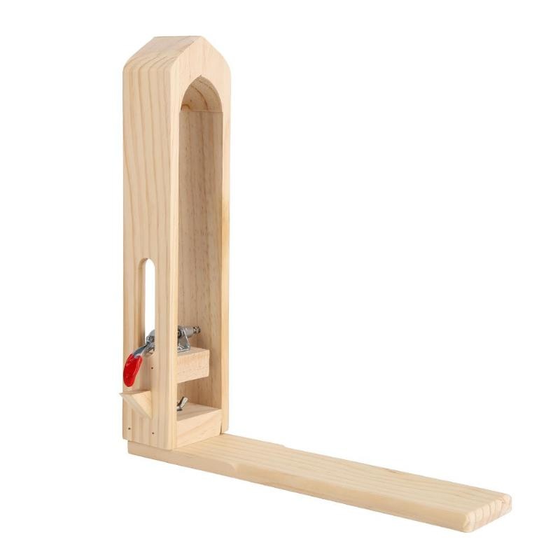 Herramientas de costura de madera, Clip de retención para manualidades de cuero, juego de herramientas de mano DIY, cordón para costuras de mesa de escritorio, herramientas de abrazadera de caballo de poni