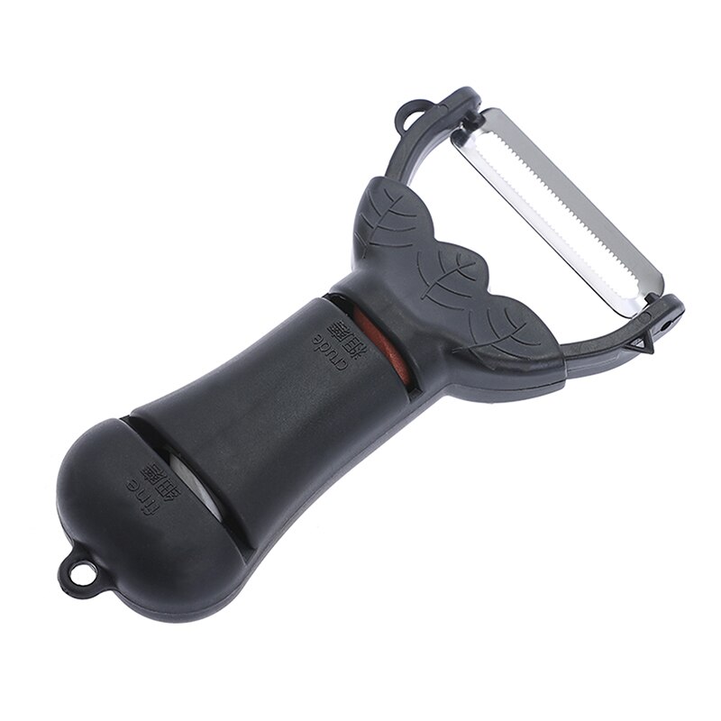 1PC Household Slicer Shredder Peeler Julienne Cutter Multi Peel Stainless Grater Kitchen Tools Peeler Set TXTB1: 2 black