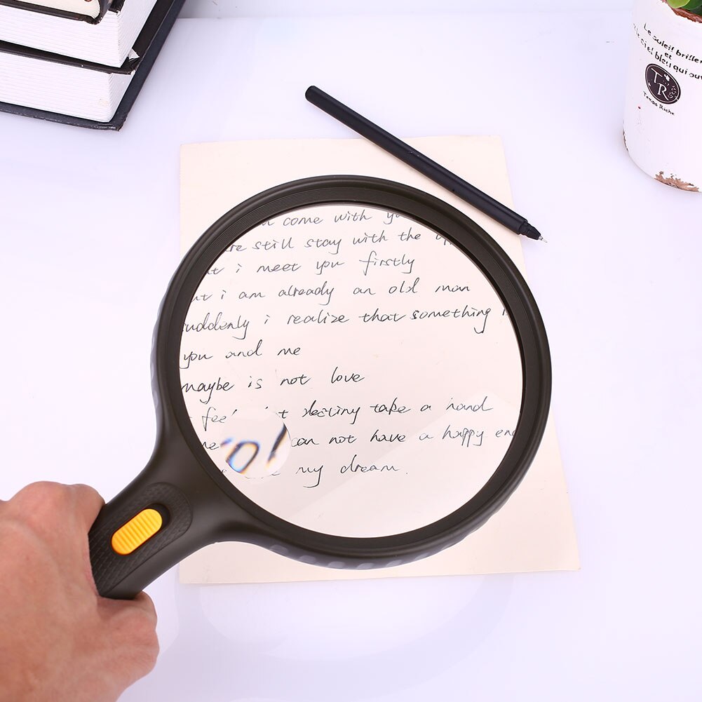 LED Light Handheld Magnifier Magnifying Glass