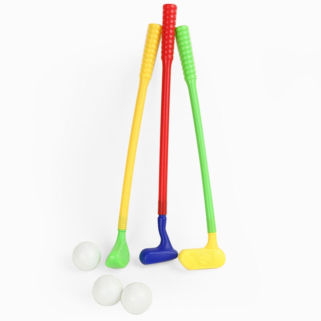 Clubs de Golf enfants jouets en plastique loisirs Sports Mini Golf ensemble de Club de Golf jouets pour enfants matière plastique facile à utiliser #40