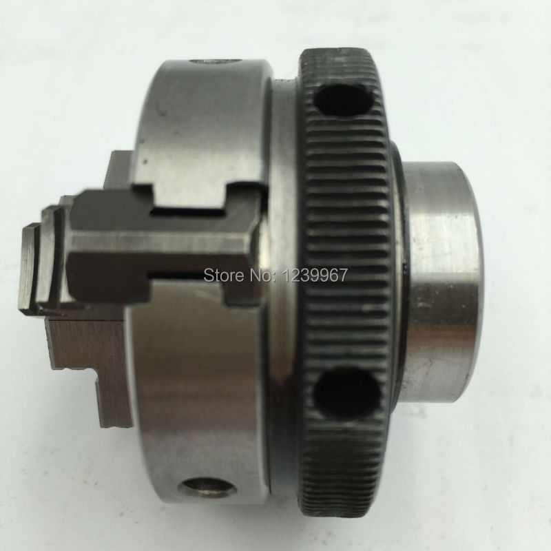3Jaw 63mm Handleiding Klauwplaat zelfcentrerend 3 Jaw 2.5 "Chuck M14 Hardned Staal voor CNC Hout draaibank
