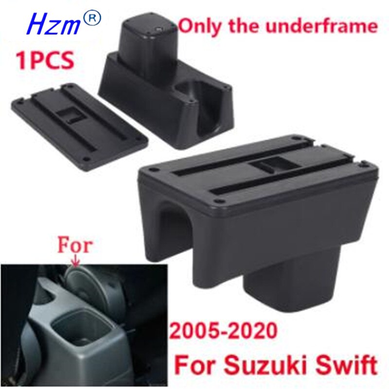 Centre Console Storage Box For Suzuki Swift 2005 Armrest Arm Rest Rotatable Car accessories: Only underframe