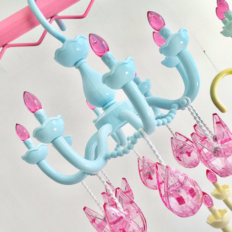 1pcs Plastic Drying Rack Japan Style Cute Chandelier Hanger Magic Multi-function Home Storage Racks For Clothes Socks Underwear