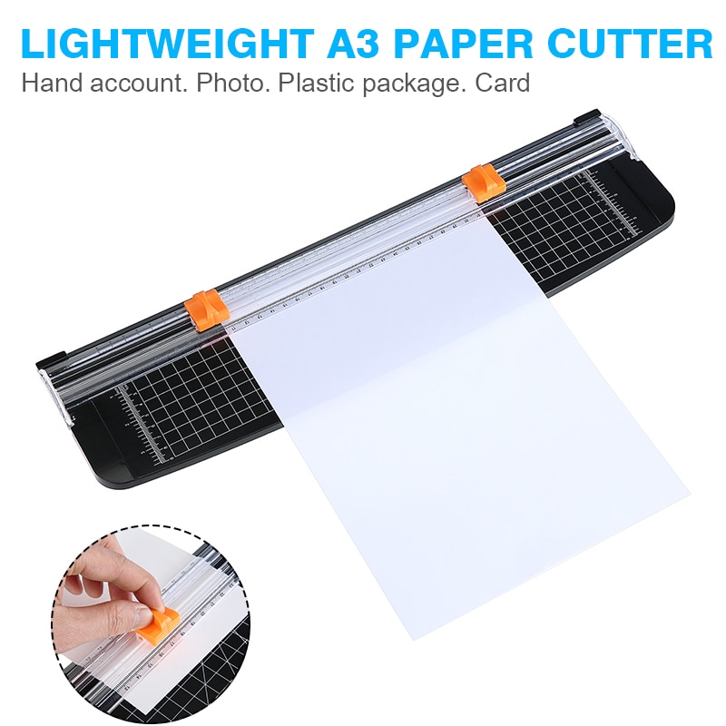 Heavy Duty A3 Photo Paper Cutter Guillotine Card Art Trimmer A3 Paper Cutting Machine Scrapbook Blades For Office DIY Supply