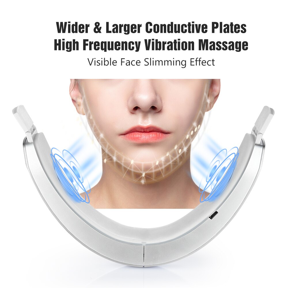 Dispozitive de lifting facial bandaj de masaj pentru îndepărtarea bărbiei duble microcurenți terapie cu led aparate de înfrumusețare mașină de bandă pentru riduri