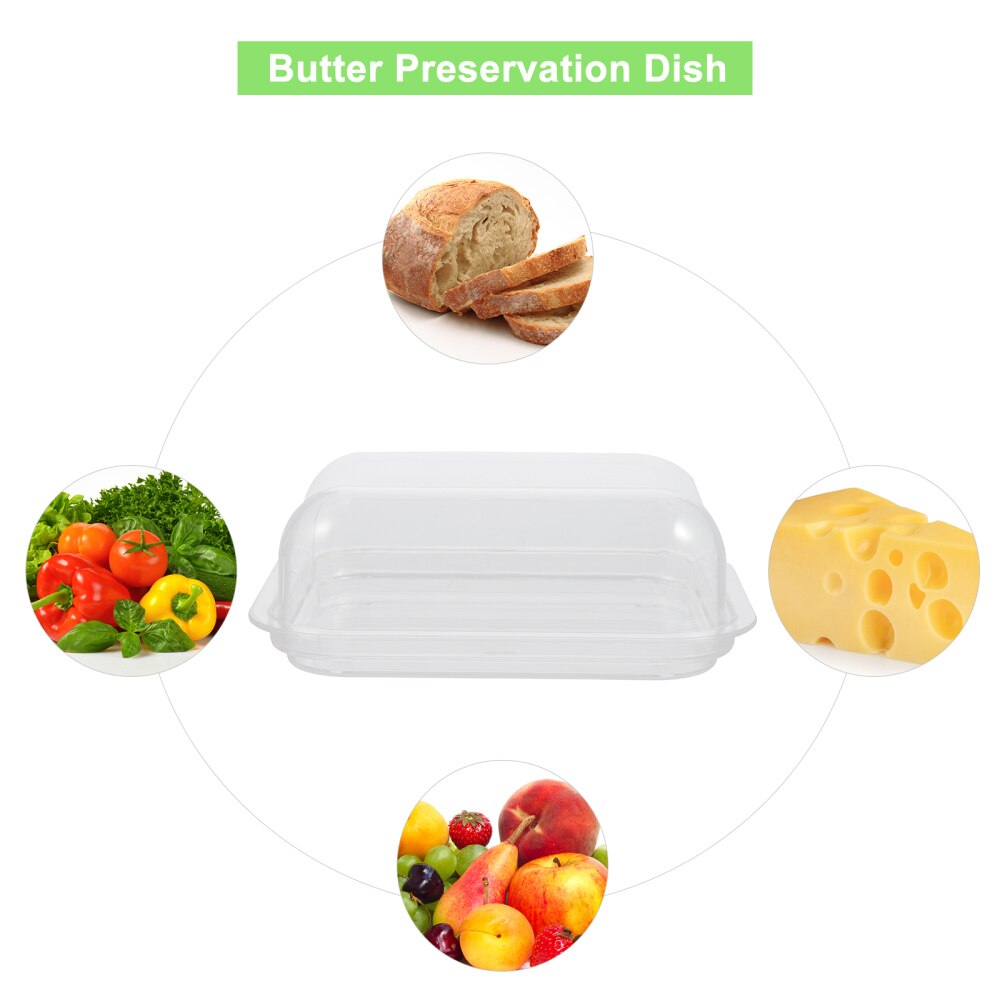 1 Stuk Boter Doos Food Case Deksel Boter Met Opslag Conservering Crisper Box