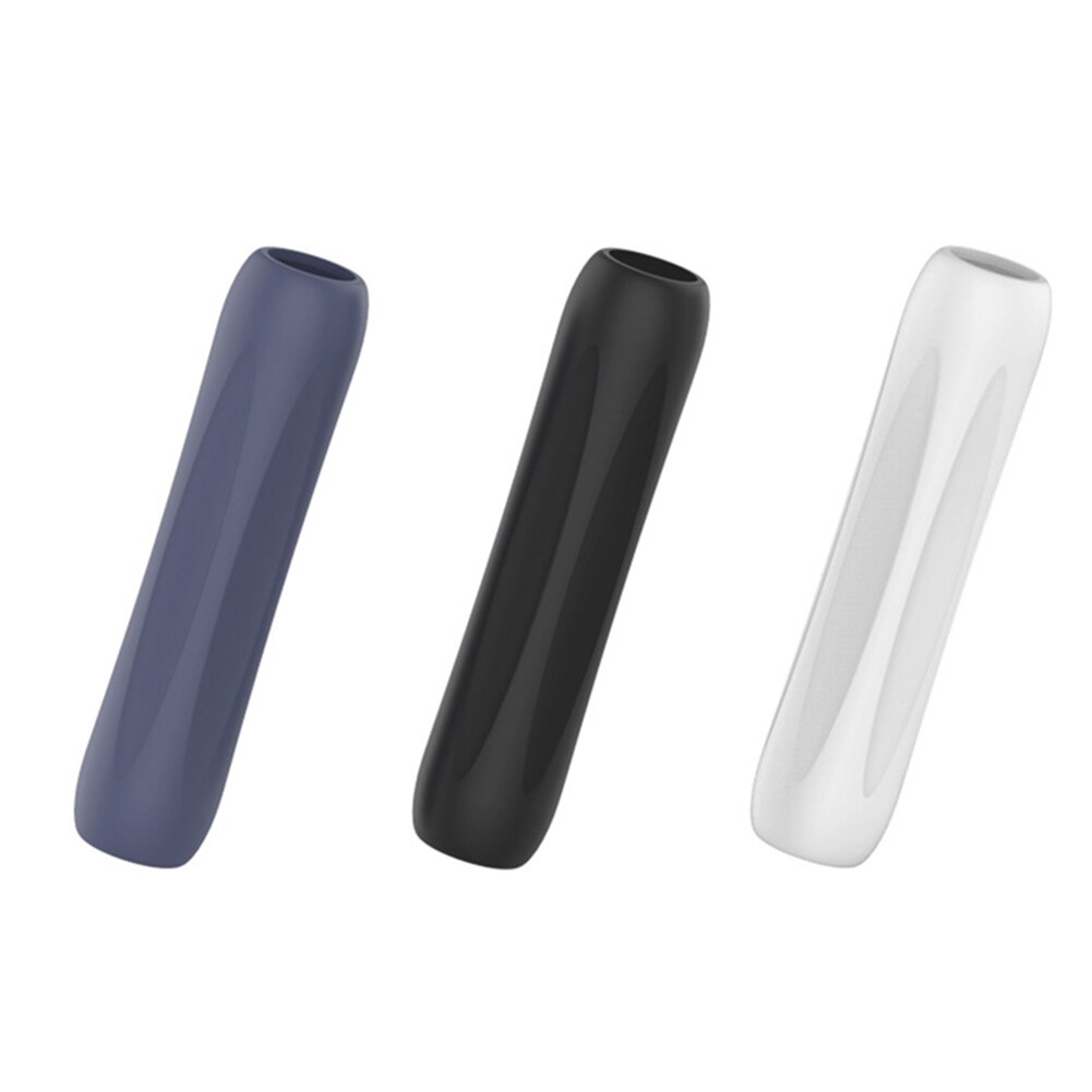 Touch Pen Stylus Beschermhoes Cover Behuizing Generatie Beschermende Grip Houder Skin 3 Pack Voor Apple Potlood 1st 2nd: White Black Blue
