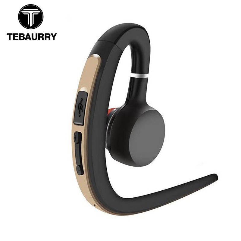 Tebaurry bluetooth oortelefoon sport bluetooth headset draadloze muziek oordopjes handsfree met microfoon hoofdtelefoon voor telefoon iphone