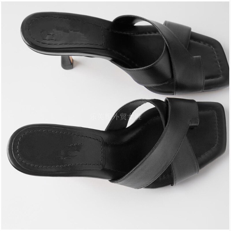 Dave & Di Nieuwkomers Schoenen Muilezels Engeland Office Lady Casual Muilezels Hakken Schoenen Vrouw Schoenen Vrouwen Vrouwen Schoenen slippers Vrouwen