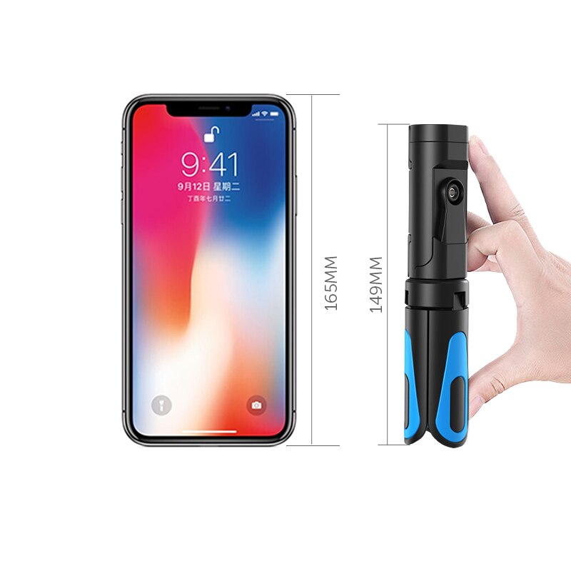 APEXEL 360 Rotation Vertikale Schießen 2 in 1 Mini Stativ Telefon Montieren Holdr für iPhone Xs Max Xs X 8 7 Plus Samsung S8 S9