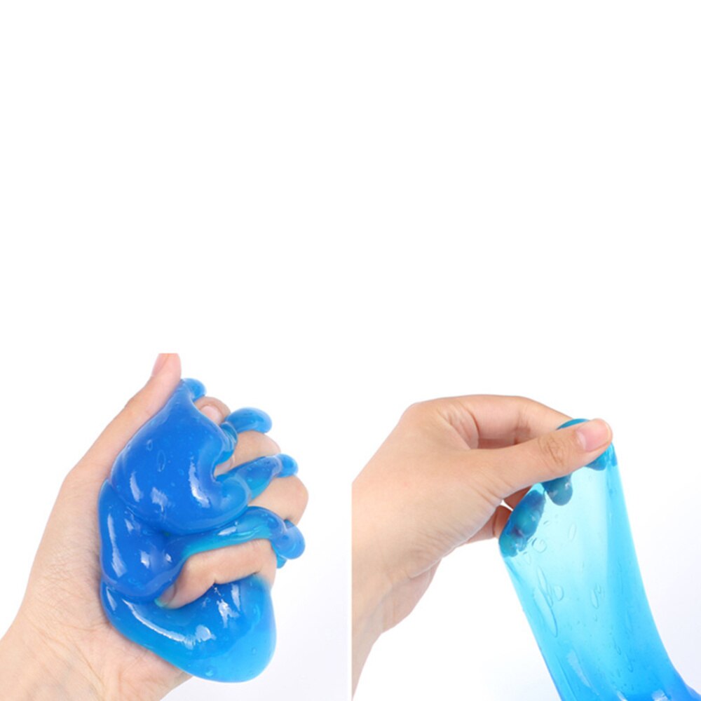 Arcilla limpiadora de barro para coche, herramienta de limpieza de polvo reutilizable para teclado de ordenador de casa al aire libre, color azul