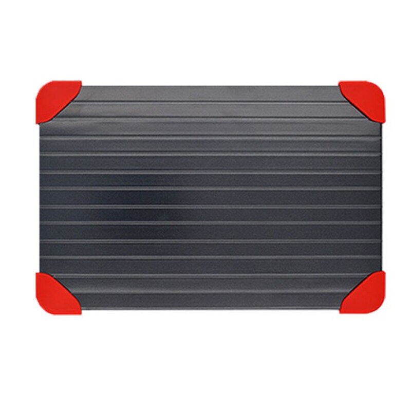 QDRR Fast Defrost Tray Fast Thaw Meat Fish Fruit Sea Food Quick Defrosting Plate Board Tray Kitchen Gadget Tool