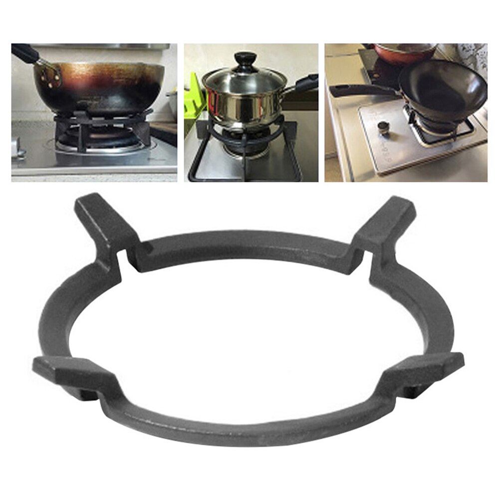 Multipurpose Cast Iron Wok Pan Auxiliary Rack For Gas Stove With Burner Kitchen Plates Home Kitchen Tools Kitchen Accessories