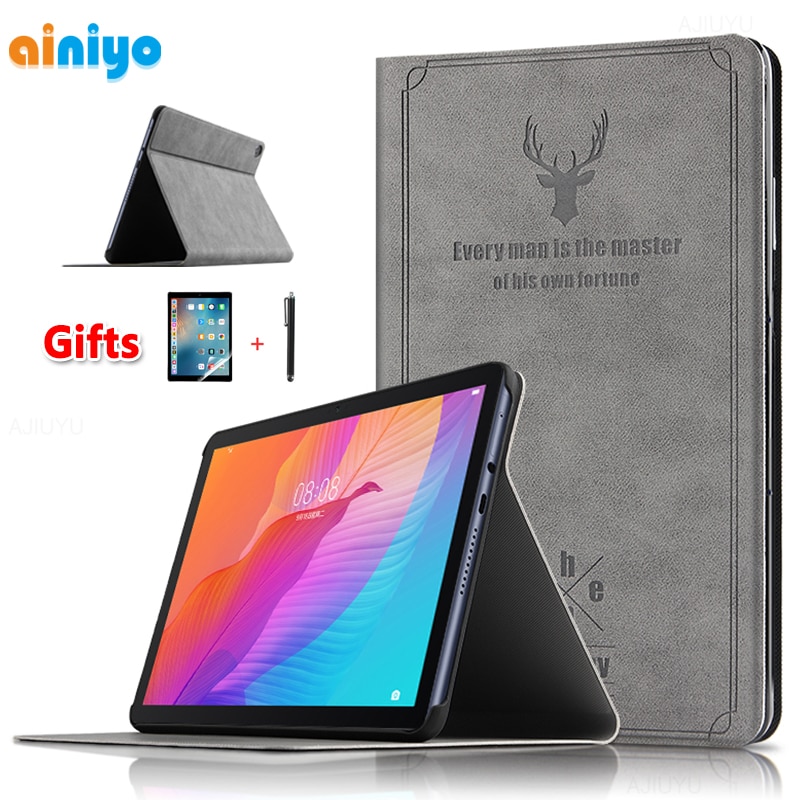 Funda para Huawei Matepad T10S, AGS3-L09 de 10,1 pulgadas, AGS3-W09, Ultra delgada, de cuero Pu, para Matepad T10, AGR-L09, W09