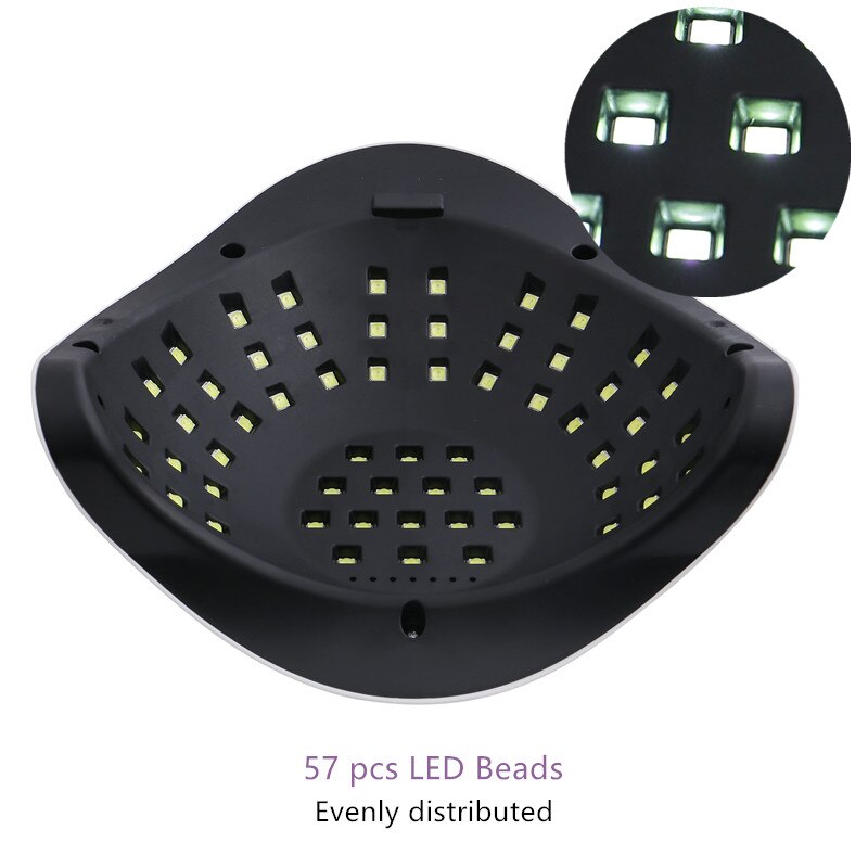 SUN X7 MAX-lámpara UV LED para manicura, secador de uñas para curar esmalte de Gel UV, herramientas para uñas con Sensor y pantalla LCD, novedad
