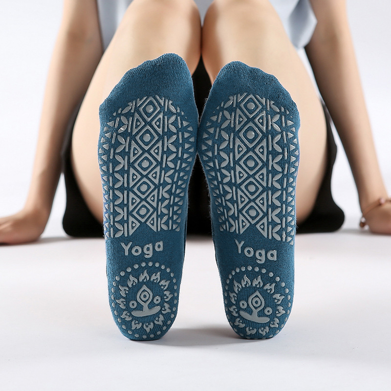 Pilates-socken für damen, rutschfest, atmungsaktiv, offen, yoga-socken, knöchelsocken, ballett- und sportsocken für damen, fitnessstudio