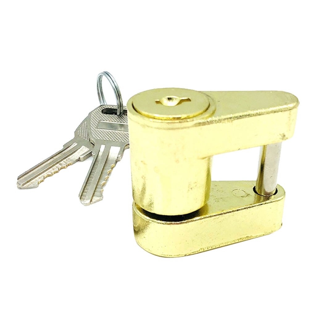 1/4" Trailer Coupler Latch Lock Safety Pin Hitch Anti Theft Towing Hauling