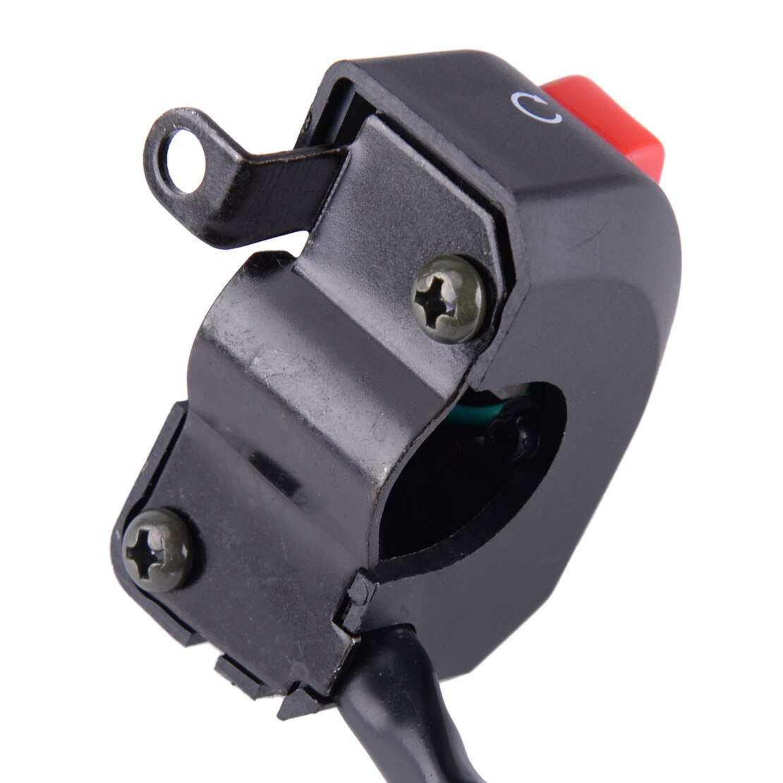 DWCX 7/8" 22mm Motorcycle Switch Handlebar Mount Headlight Fog Light Start ON OFF Button