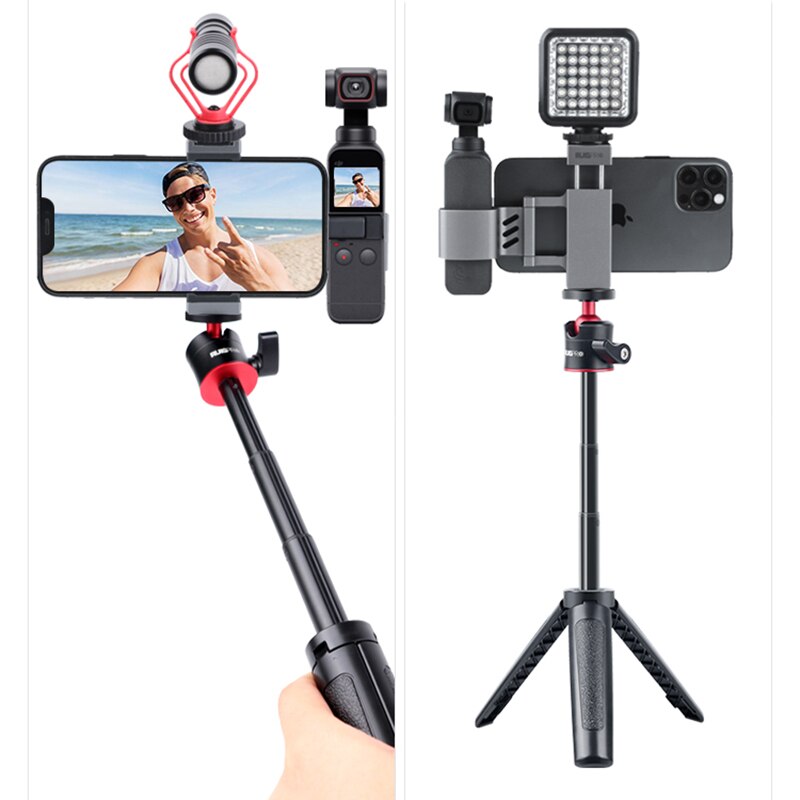 DJI Osmo Tasche 1 2 Faltbare Stativ Halfter Ladung Basis Smartphone Stativ Montieren Festen Ständer Halterung Halfter LED-licht