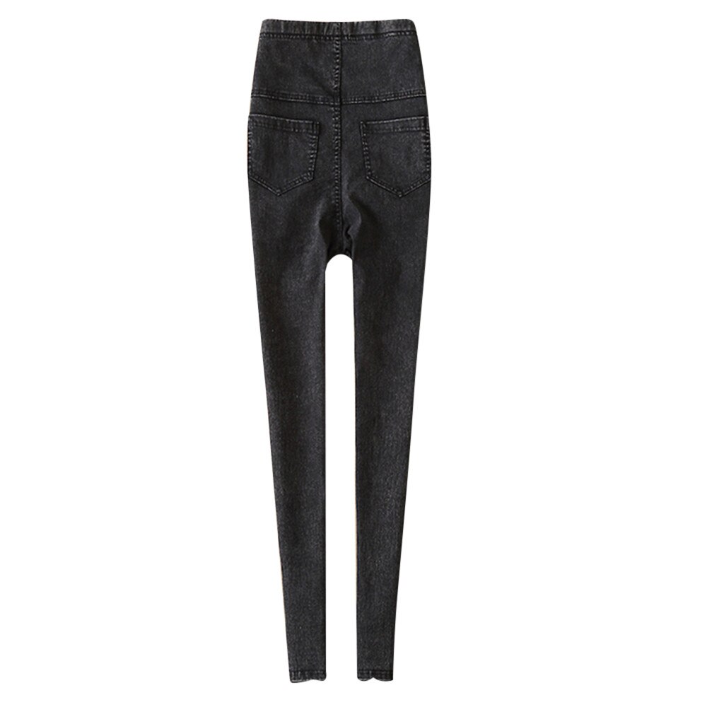 SAGACE Fitness femmes maternité grossesse pantalon moulant jean sur le pantalon élastique décontracté femmes pieds ventre ascenseur pantalon
