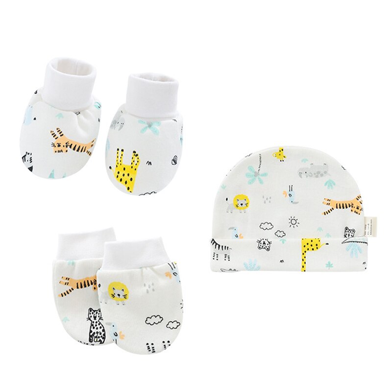 unisex 100% Baumwolle Baby Kappe, Bootie, und Baby Fäustlinge-Baby wesentliche für Neugeborenen-Baby Mädchen Zeug-Baby Junge Zubehör-B: Gelb