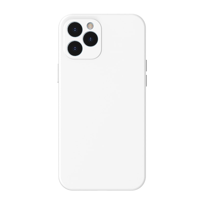 Baseus Phone Cover For iPhone 12 Pro Max Dustproof Phone Case Simple Case Ultra Thin Back Phone Cover For iPhone 12 Mini: For iPhone 12 Pro / White