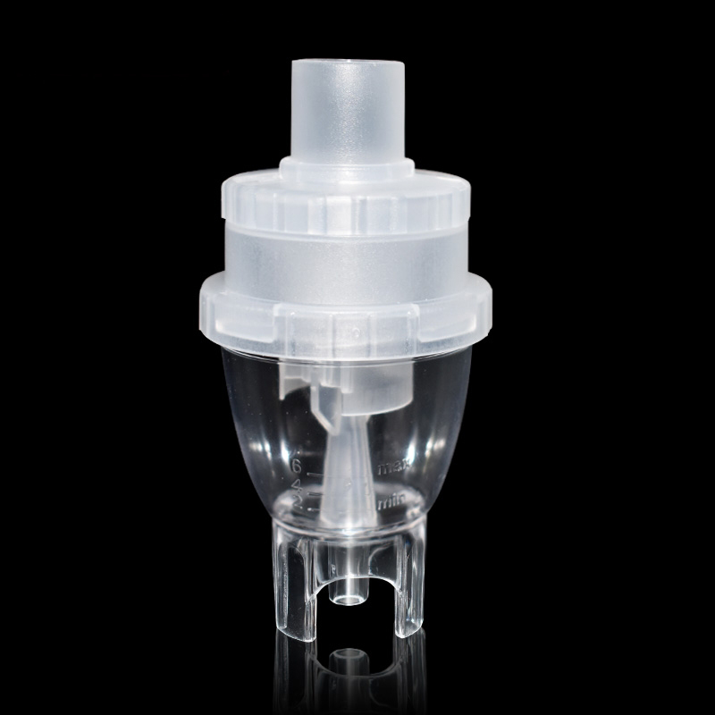 Inhaler Parts Medicine Tank Cup Compressor Nebulizer Accessary Atomized Spray Injector Non-Toxic PP Material Health Care: Rose Red
