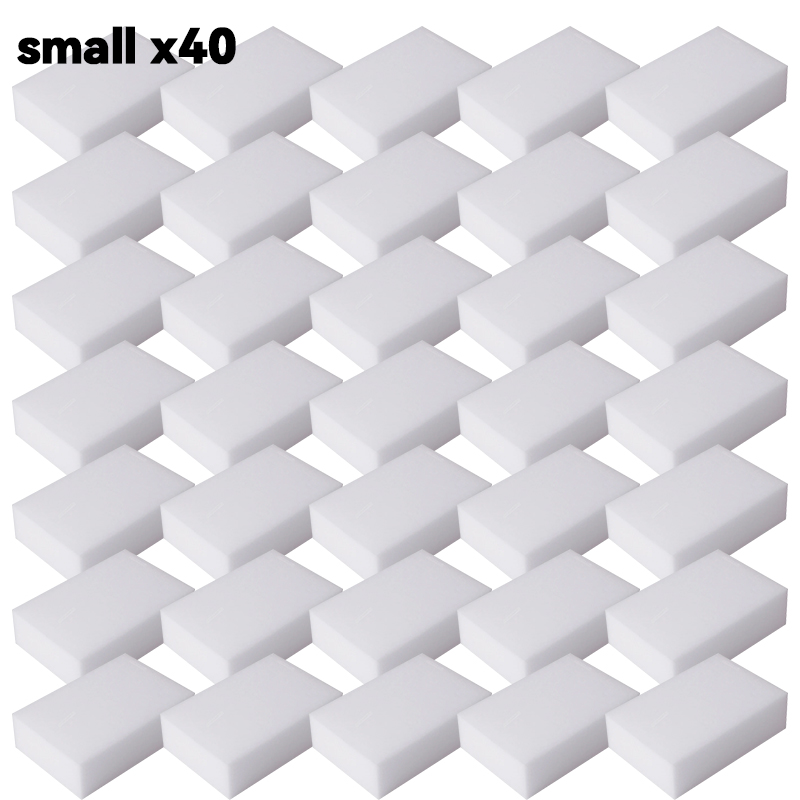 5/50PCS Melamin Schwamm Magie Schwamm Radiergummi Melamin Schwamm Reiniger Reinigung Schwämme für Küche Bad Reinigung Werkzeuge: Silber