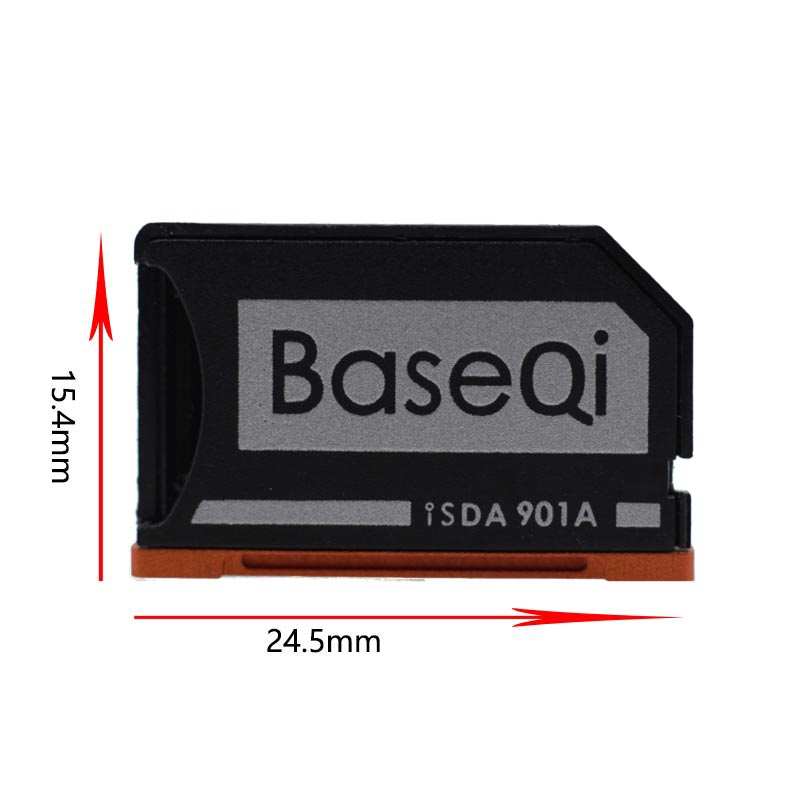 Original BaseQi Aluminum Minidrive Microsd Card Adapter 901A For Lenovo yoga 900 &amp; 710 SD card reader Memory Card Adapters usb c