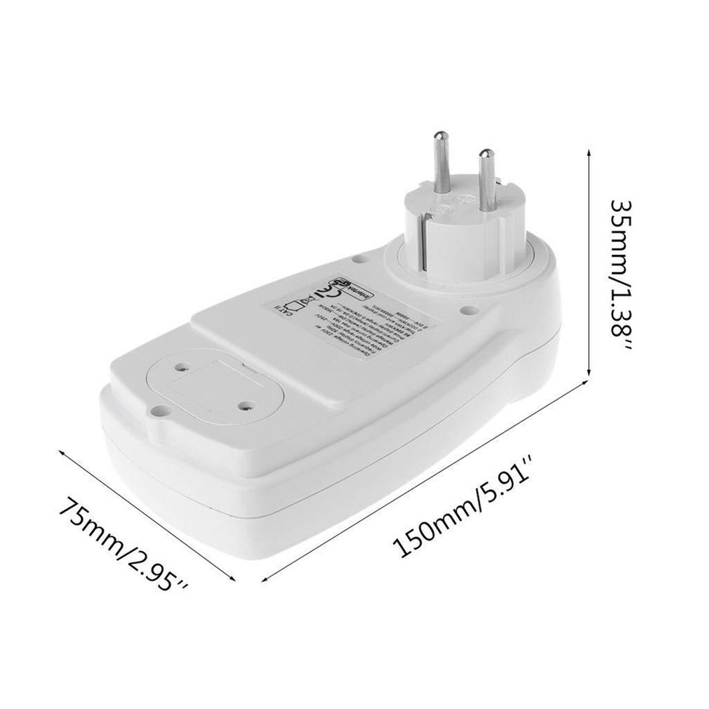 Power Meter Billing Socket To Measure Voltage Current Power Consumption Durable And Practical Power Meter