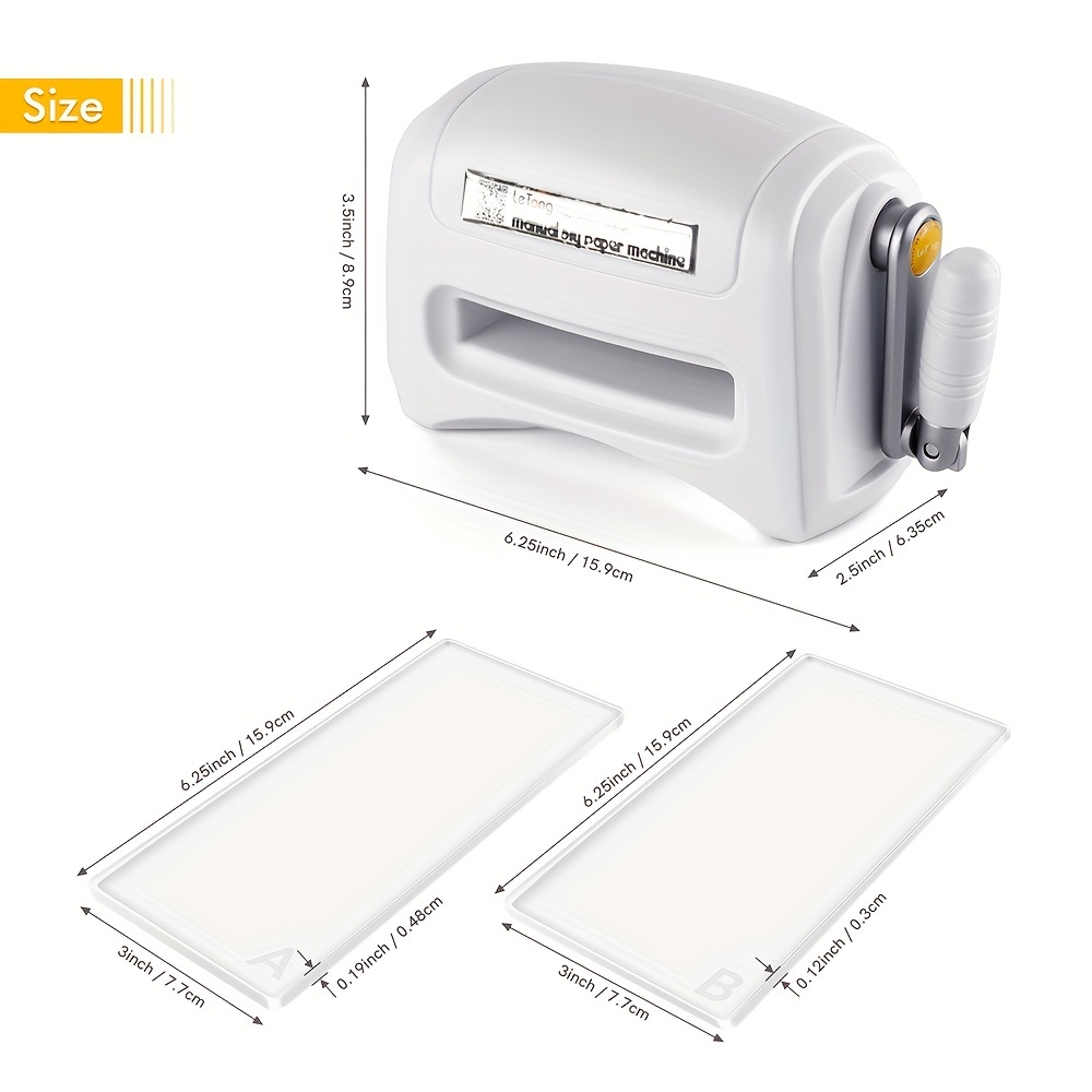 Mini Die-Cut Machine for Crafting Scrapbook Cards Paper Cutting Embossing Manual Work Tool paper cutter