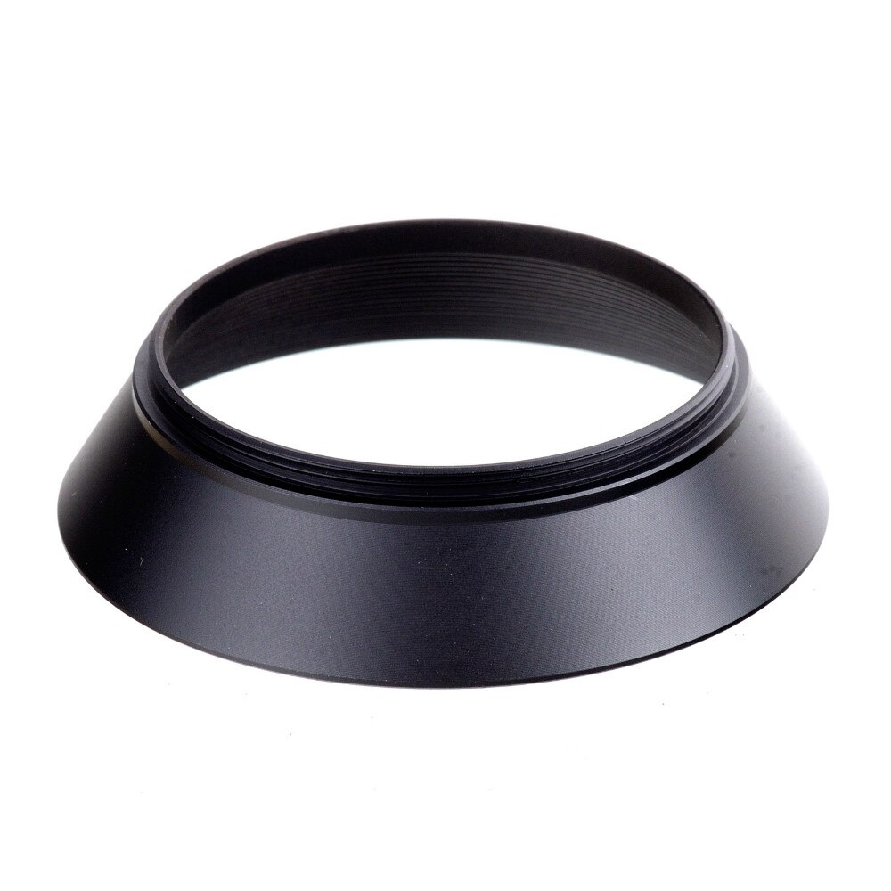 Pare-soleil grand Angle en métal, 43/43mm, fixation à vis, pour appareil photo numérique